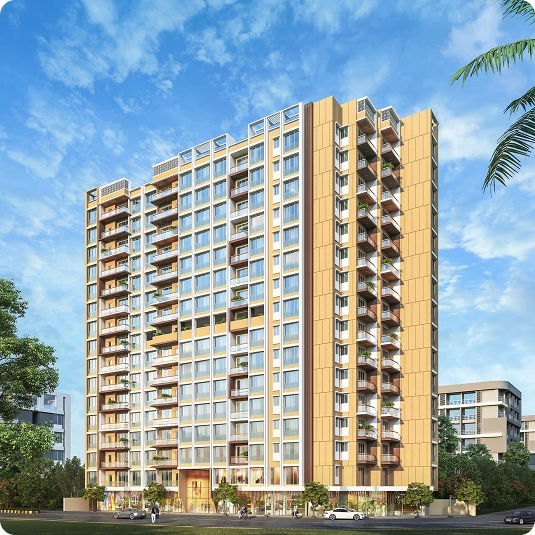 Modern residential development